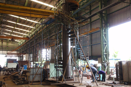 らせん階段プレハブ